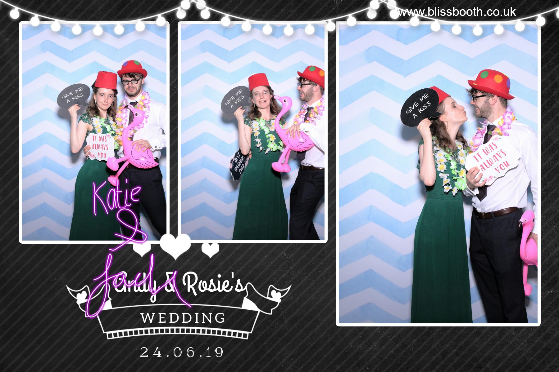 Andy and Rosie | View more photos from the event at gallery.blissbooth.co.uk/u/BlissBooth/Andy-and-Rosie